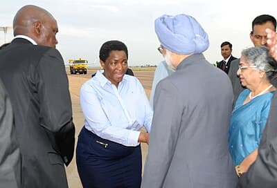 Portrait of Bathabile Dlamini
