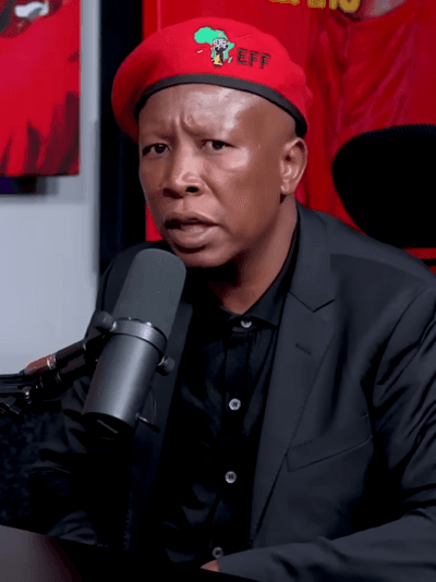 Portrait of Julius Malema