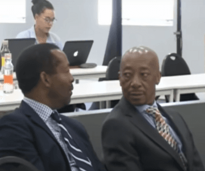 Portrait of Tom Moyane