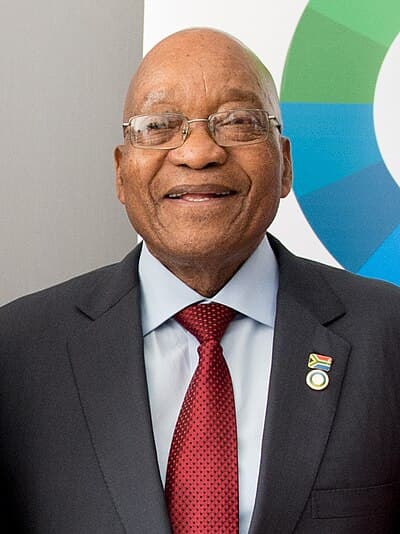 Portrait of Jacob Zuma